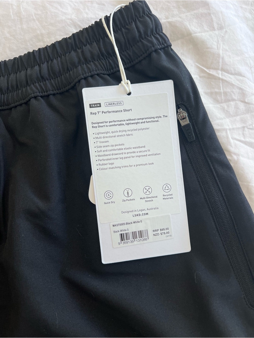 LSKD Repreve 7” Performance Short - Picture 2 of 3